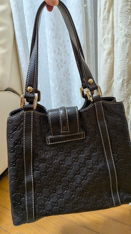 グッチシマ　レザーショルダーバッグ（ブランドバッグ）の商品画像 - 査定依頼日：2026年5月18日 - 最高査定価格：55,000円