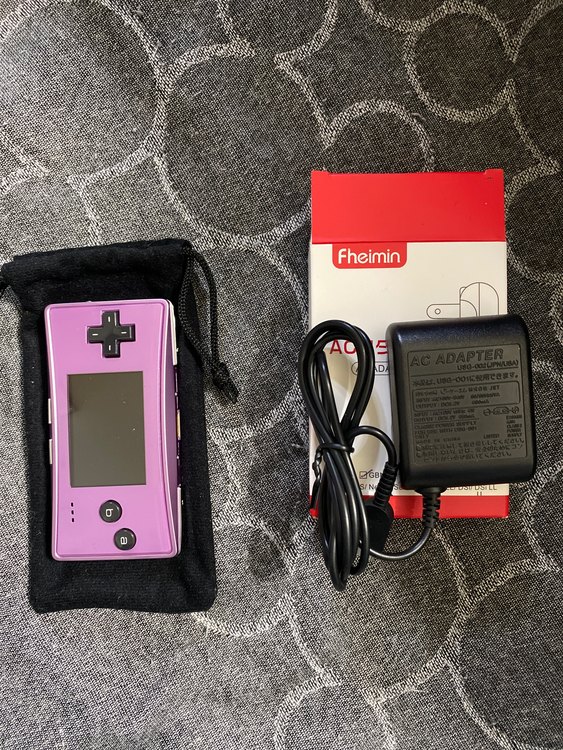 ゲームボーイミクロ パープル（ゲーム機本体・ゲームソフト）の商品画像 - 査定依頼日：2022年12月11日 - 最高査定価格：8,000円