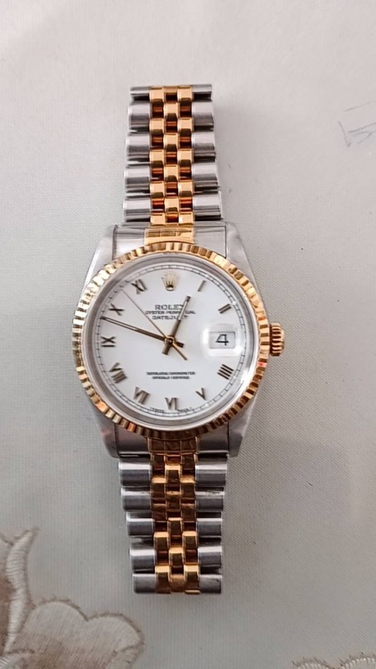 ロレックス　デイトジャスト（金・貴金属）の商品画像 - 査定依頼日：2026年2月10日 - 最高査定価格：1,100,000円