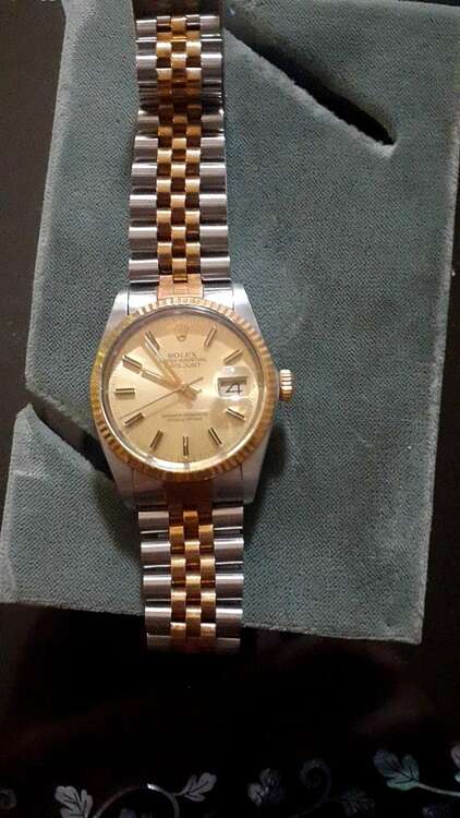 ロレックス デイトジャスト 16013（高級時計）の商品画像 - 査定依頼日：2025年1月31日 - 最高査定価格：870,000円