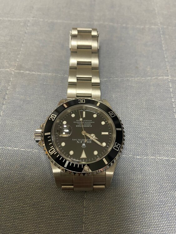 ロレックス サブマリーナー 1161（高級時計）の商品画像 - 査定依頼日：2025年3月16日 - 最高査定価格：1,450,000円