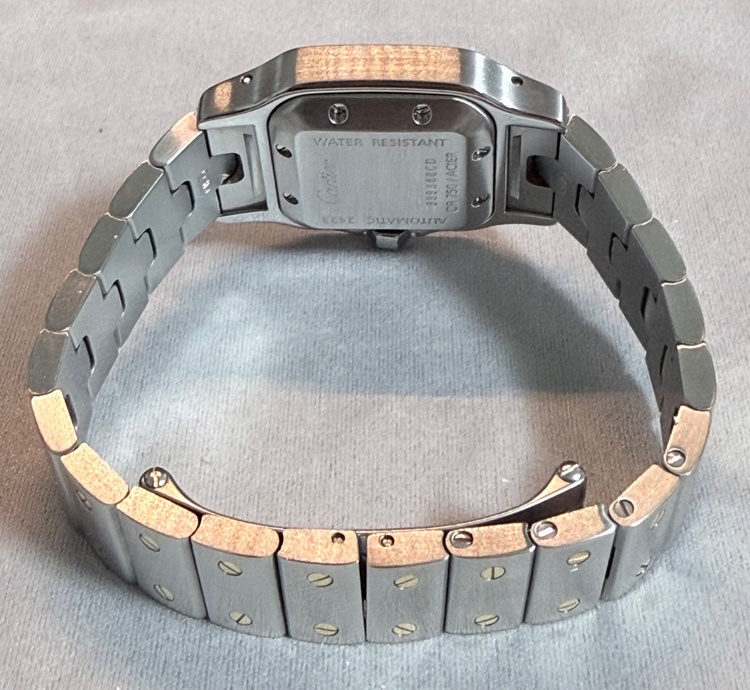 Cartier カルティエ サントス ガルベ 自動巻き Ref.2423（高級時計）の商品画像 - 査定依頼日：2026年9月17日 - 最高査定価格：580,000円
