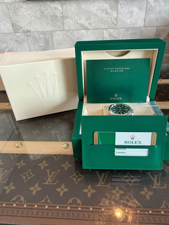 ミルガウス（高級時計）の商品画像 - 査定依頼日：2025年5月13日 - 最高査定価格：1,550,000円