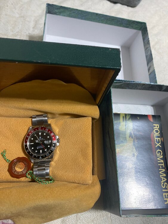 ロレックス GMTマスター 1671（高級時計）の商品画像 - 査定依頼日：2025年2月4日 - 最高査定価格：1,800,000円