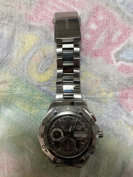 タグホイヤー アクアレーサー （高級時計）の商品画像 - 査定依頼日：2025年5月31日 - 最高査定価格：100,000円