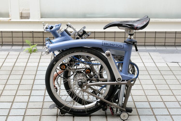 Brompton M6LX 2021年モデル（Cloud Blue）（自転車）の商品画像 - 査定依頼日：2025年9月7日 - 最高査定価格：170,000円