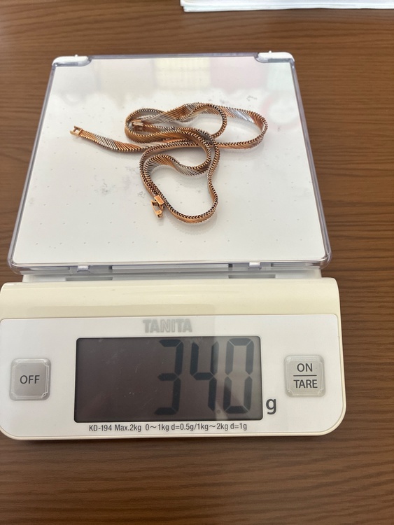k18/pt850ネックレス（金・貴金属）の商品画像 - 査定依頼日：2026年4月16日 - 最高査定価格：522,000円