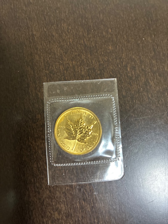 カナダファインゴールド金貨（金・貴金属）の商品画像 - 査定依頼日：2026年4月19日 - 最高査定価格：206,000円