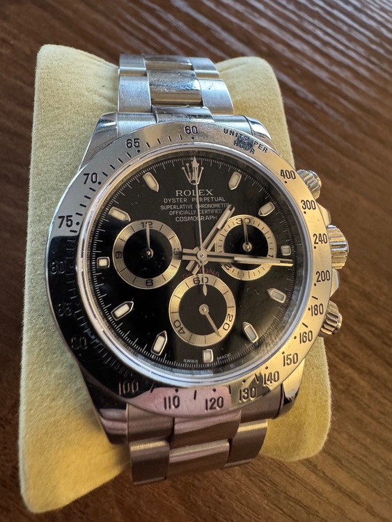 ロレックス デイトナ 116520（高級時計）の商品画像 - 査定依頼日：2025年10月5日 - 最高査定価格：3,500,000円
