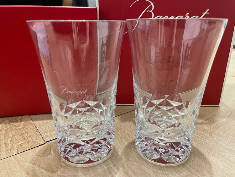 Baccarat 「ブラーヴァ」 ハイボールグラス タンブラー・ペア（食器）の商品画像 - 査定依頼日：2025年4月3日 - 最高査定価格：5,000円