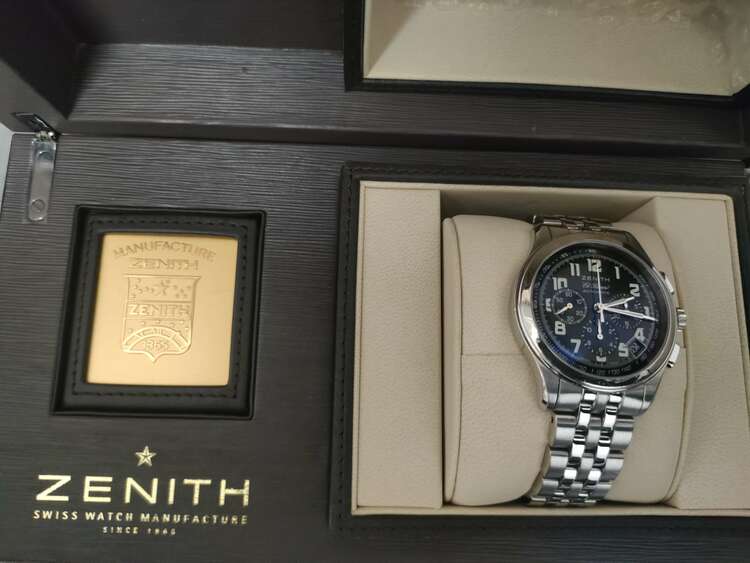 ゼニス エルプリメロ A（高級時計）の商品画像 - 査定依頼日：2025年5月1日 - 最高査定価格：270,000円