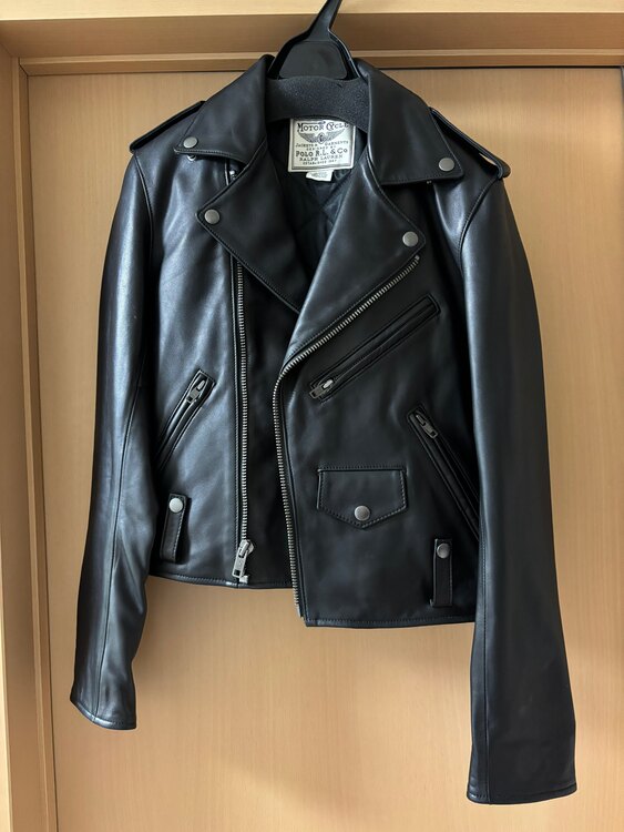 ポロ ラルフローレン ラムレザー ダブル ライダース ジャケット（古着・ファッション）の商品画像 - 査定依頼日：2025年5月18日 - 最高査定価格：7,000円