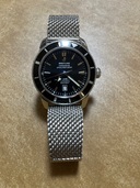 ブライトリング スーパーオーシャン CHRONOMETRE SUPEROCEAN EDITION SPECIALE ETANCHE 200M（高級時計）の商品画像 - 査定依頼日：2025年6月12日 - 最高査定価格：340,000円