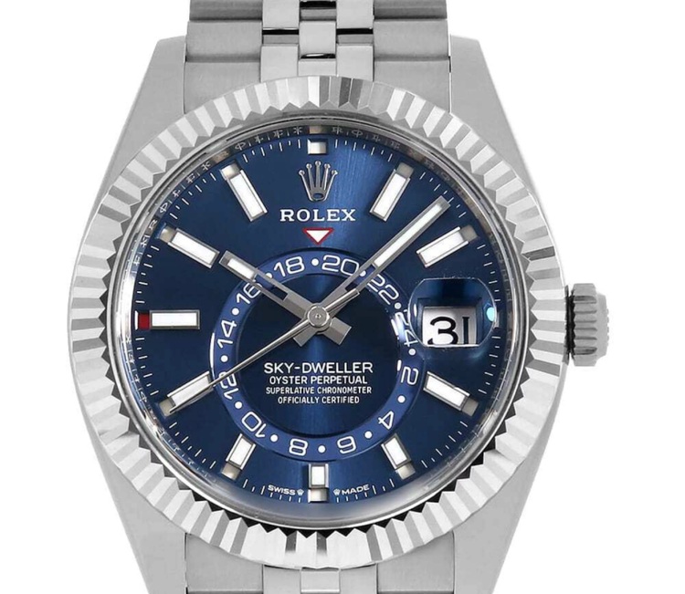 ロレックス スカイドゥエラー 33693（高級時計）の商品画像 - 査定依頼日：2025年8月17日 - 最高査定価格：3,500,000円