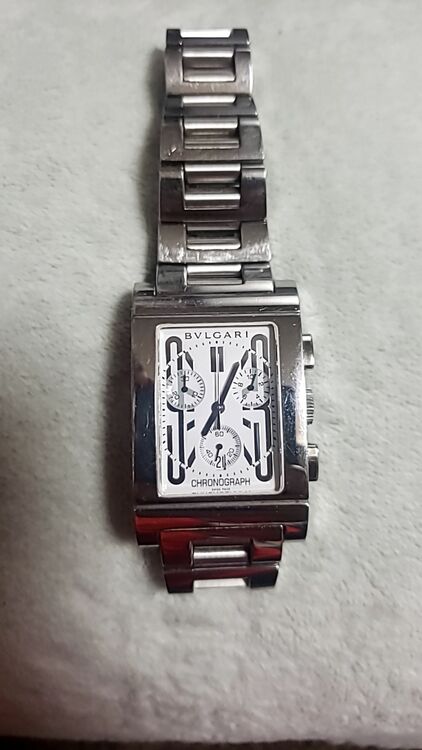 ブルガリ レッタンゴロクロノ RTC49S（高級時計）の商品画像 - 査定依頼日：2025年8月10日 - 最高査定価格：90,000円