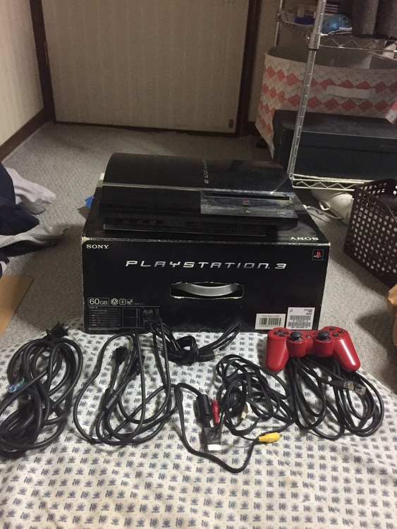 プレイステーション3本体(HDD 60GB)（ゲーム機本体・ゲームソフト）の商品画像 - 査定依頼日：2020年11月4日 - 最高査定価格：2,500円