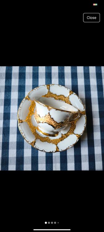 マイセン　Bフォーム　モカカップとソーサー（美術品・骨董品）の商品画像 - 査定依頼日：2025年10月18日 - 最高査定価格：15,000円