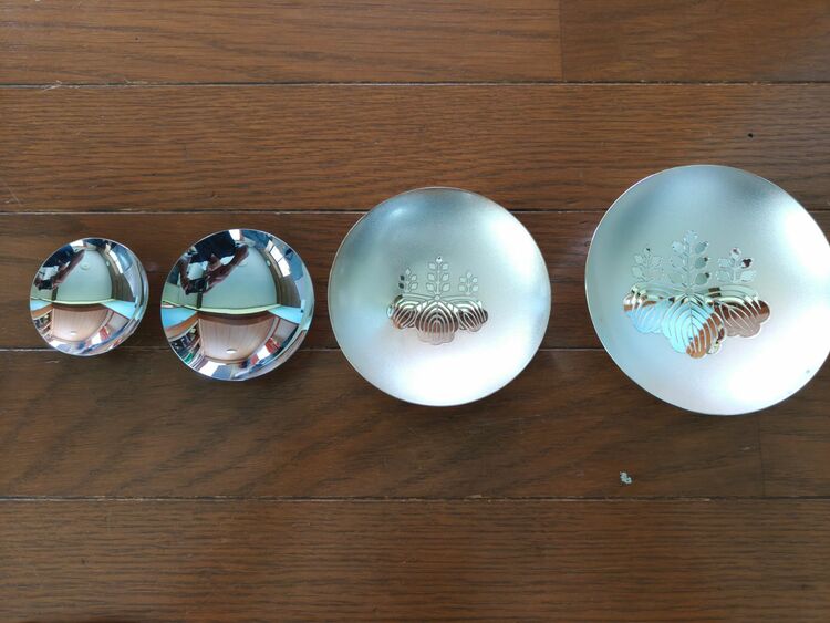 銀杯4個（金・貴金属）の商品画像 - 査定依頼日：2025年6月13日 - 最高査定価格：31,000円