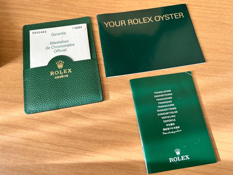 ロレックス デイトジャスト 116264 ターノグラフF552483（高級時計）の商品画像 - 査定依頼日：2025年12月26日 - 最高査定価格：1,020,000円