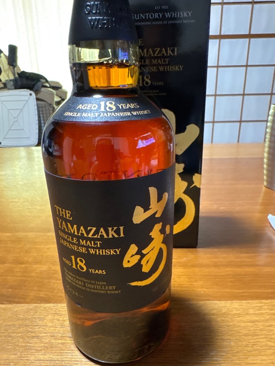 ウイスキー サントリー山崎（お酒）の商品画像 - 査定依頼日：2026年7月10日 - 最高査定価格：92,500円