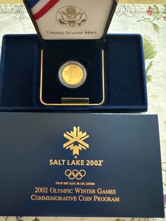 ソルトレイクシティ五輪記念 ５ドル金貨（金・貴金属）の商品画像 - 査定依頼日：2025年10月18日 - 最高査定価格：167,000円