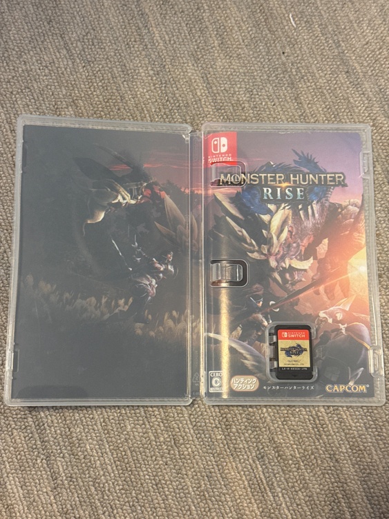 モンスターハンターライズ（ゲーム機本体・ゲームソフト）の商品画像 - 査定依頼日：2026年6月5日 - 最高査定価格：150円