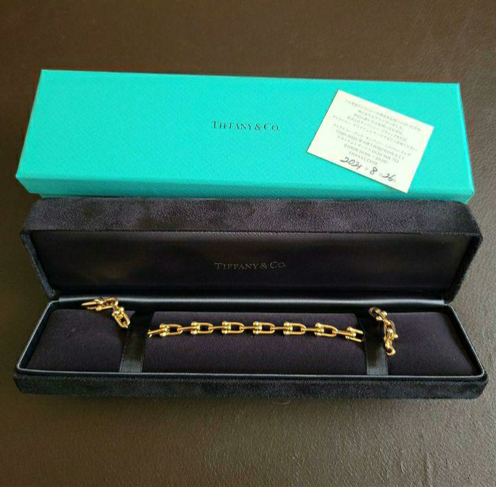 ティファニー ハードウェア ブレスレット ローズゴールド（金・貴金属）の商品画像 - 査定依頼日：2022年5月19日 - 最高査定価格：230,000円