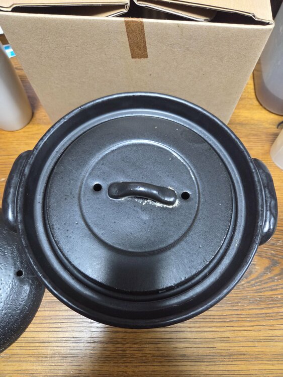 万古焼　ふっくらご飯炊　3合炊（美術品・骨董品）の商品画像 - 査定依頼日：2026年4月19日 - 最高査定価格：100,000円