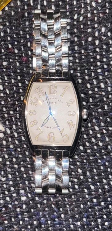 フランクミュラー カサブランカ 285（高級時計）の商品画像 - 査定依頼日：2025年10月1日 - 最高査定価格：330,000円