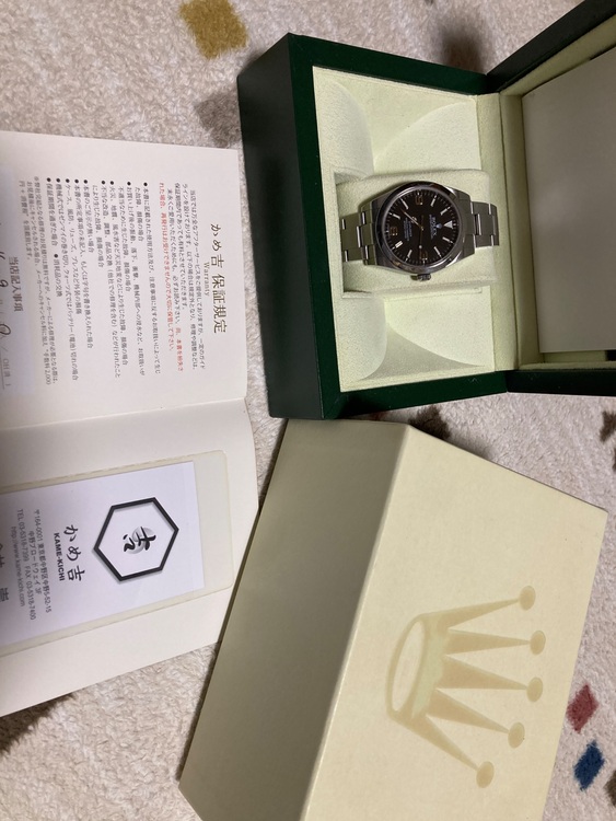 ロレックス エクスプローラー 214270（高級時計）の商品画像 - 査定依頼日：2025年11月6日 - 最高査定価格：1,100,000円