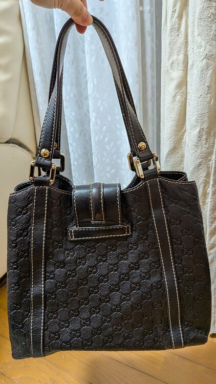 グッチシマ　レザーショルダーバッグ（ブランドバッグ）の商品画像 - 査定依頼日：2026年5月18日 - 最高査定価格：55,000円