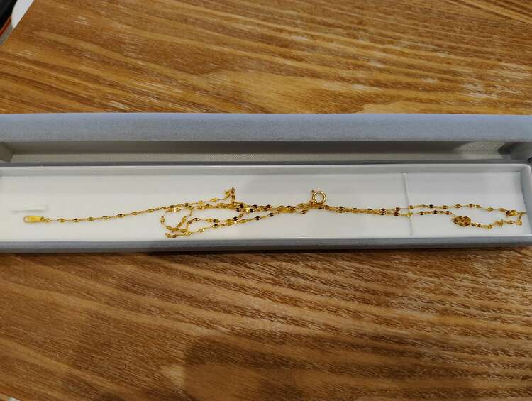 24金ネックレス60センチ（金・貴金属）の商品画像 - 査定依頼日：2025年2月12日 - 最高査定価格：350,000円
