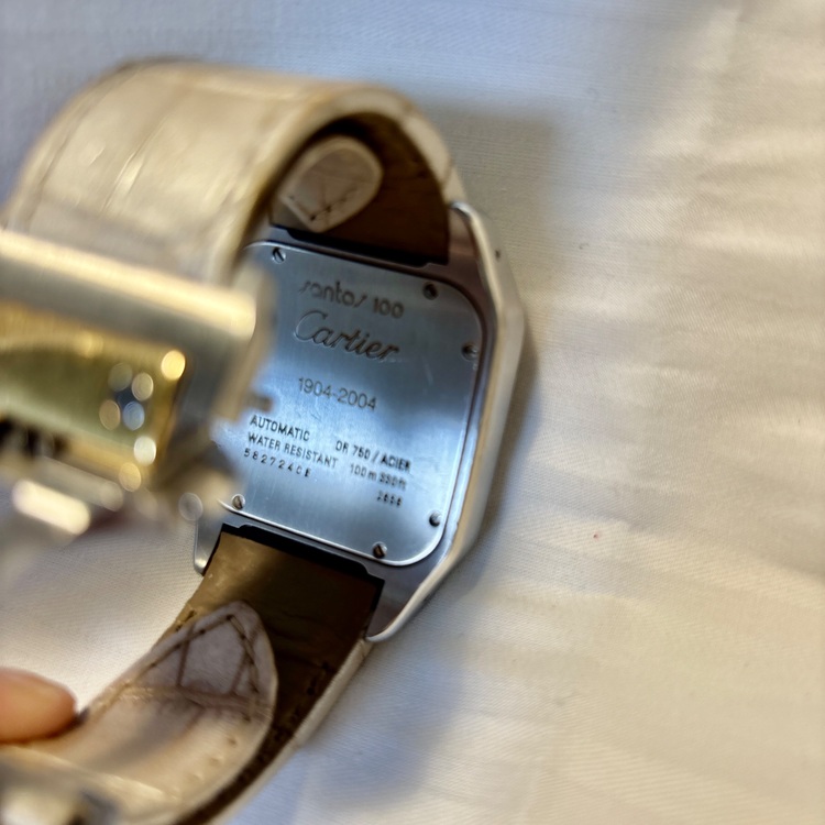 カルティエ サントス サントス100m（高級時計）の商品画像 - 査定依頼日：2025年12月2日 - 最高査定価格：720,000円