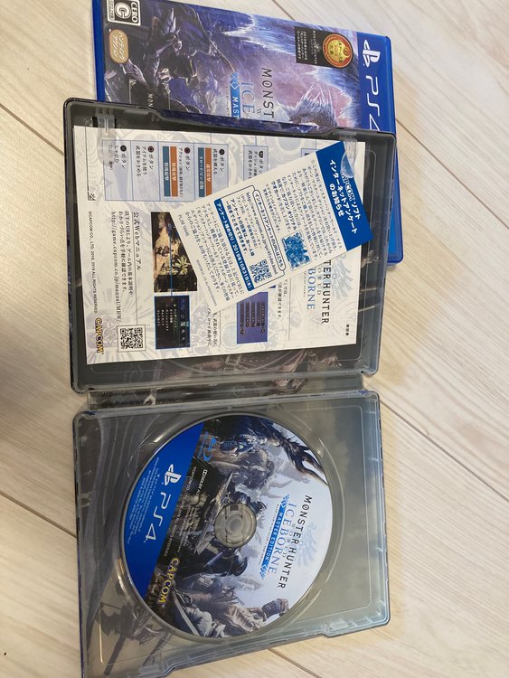 モンスターハンターワールドアイスボーン PS4 GEO限定版（ゲーム機本体・ゲームソフト）の商品画像 - 査定依頼日：2023年5月6日