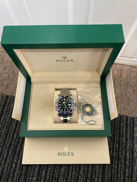 GMTマスターII（高級時計）の商品画像 - 査定依頼日：2025年1月22日 - 最高査定価格：2,620,000円