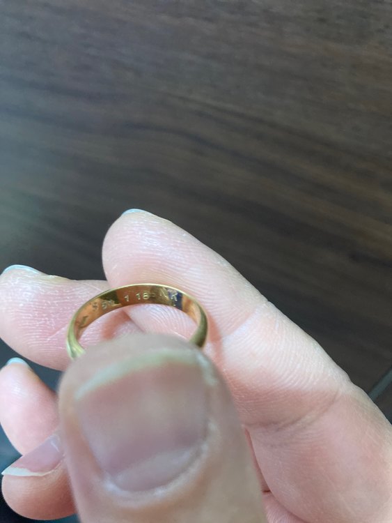 金リング　婚約指輪（金・貴金属）の商品画像 - 査定依頼日：2022年8月14日 - 最高査定価格：30,000円