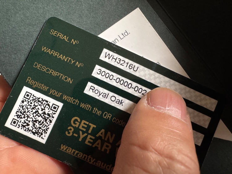 オーデマピゲ ロイヤルオーク 15500S（高級時計）の商品画像 - 査定依頼日：2026年3月22日 - 最高査定価格：6,250,000円