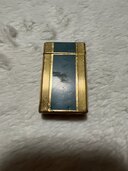 s.tデュポン　ゴールドグリーン（喫煙具）の商品画像 - 査定依頼日：2024年8月23日 - 最高査定価格：8,000円