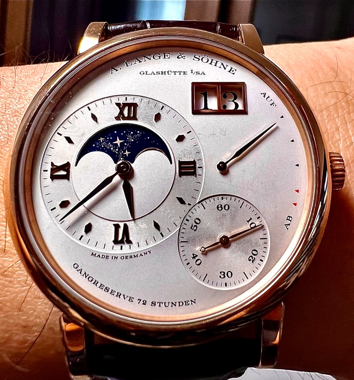 グランドランゲ1ムーンフェイズ（高級時計）の商品画像 - 査定依頼日：2025年12月24日 - 最高査定価格：5,200,000円