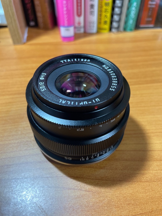 TTArtisan 50mm F2.0レンズ（カメラ）の商品画像 - 査定依頼日：2026年8月21日 - 最高査定価格：2,100円