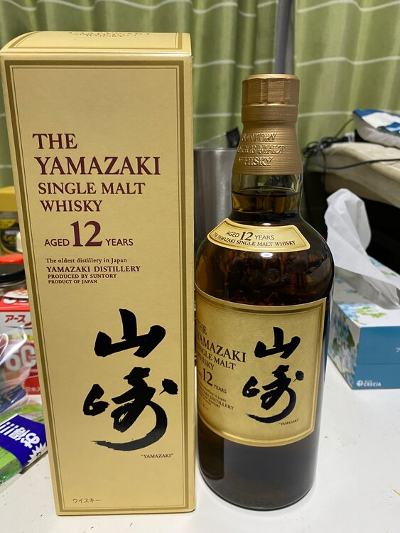 ウイスキー サントリー山崎 （お酒）の商品画像 - 査定依頼日：2025年3月14日 - 最高査定価格：17,000円