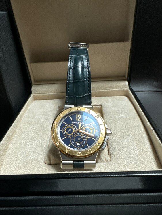 ブルガリ ディアゴノ （高級時計）の商品画像 - 査定依頼日：2025年4月6日 - 最高査定価格：900,000円