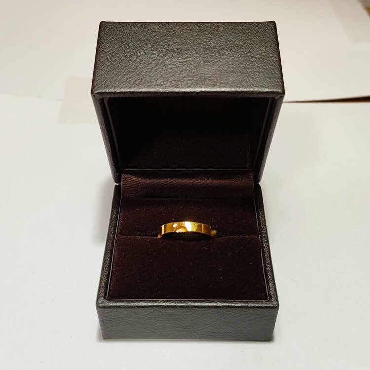 K18　チーズ リングオーダージュエリーQ-pot.　約8g（金・貴金属）の商品画像 - 査定依頼日：2026年1月20日 - 最高査定価格：138,000円