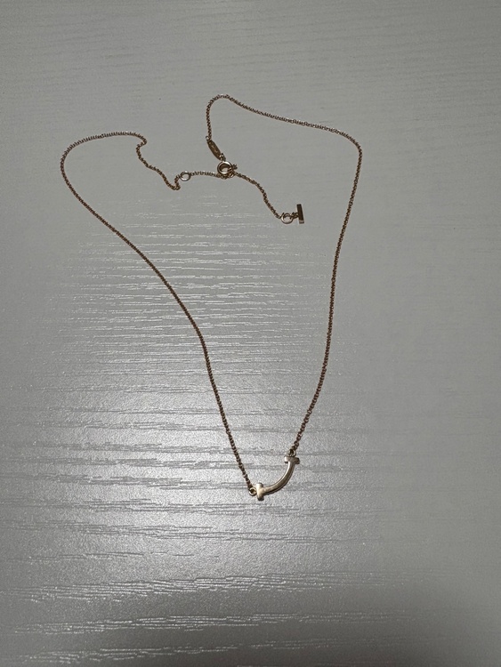 ティファニー Tスマイル ペンダント ミニ ローズゴールド（金・貴金属）の商品画像 - 査定依頼日：2025年12月10日 - 最高査定価格：70,000円