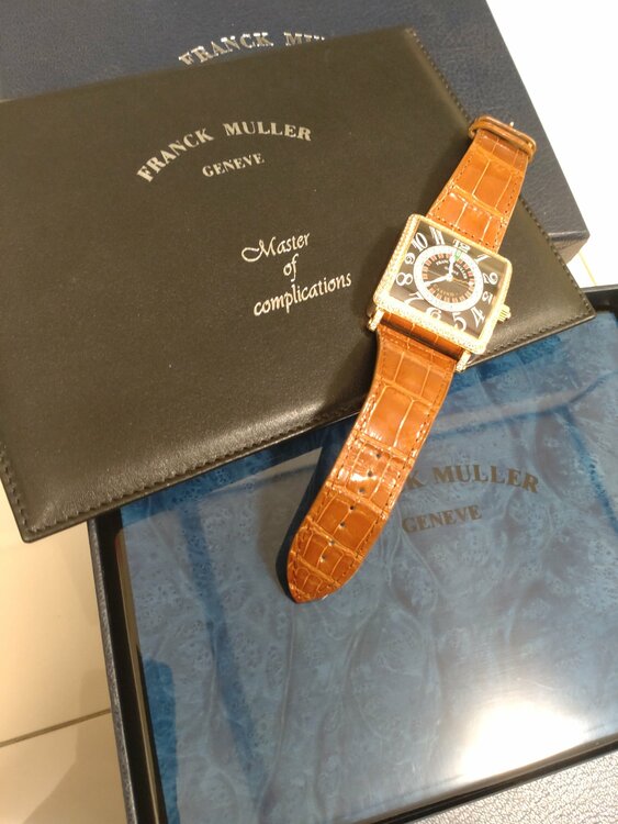 フランクミュラー マスタースクエア 6050K CASINO　DM（高級時計）の商品画像 - 査定依頼日：2026年4月7日 - 最高査定価格：2,800,000円