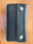 クロスボタンWAVEレザーウォレット（古着・ファッション）の商品画像 - 査定依頼日：2026年3月1日 - 最高査定価格：125,000円