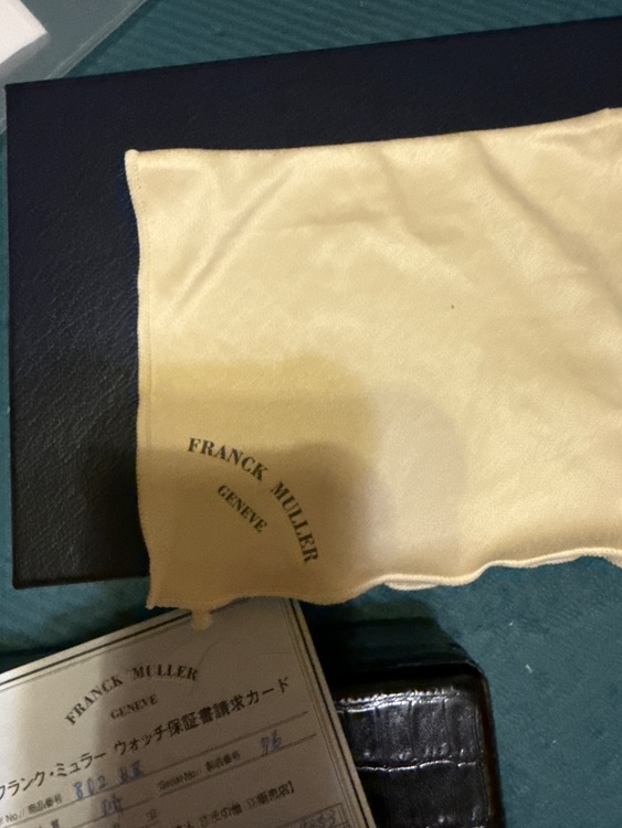 フランクミュラー ロングアイランド 802qy（高級時計）の商品画像 - 査定依頼日：2025年8月24日 - 最高査定価格：380,000円