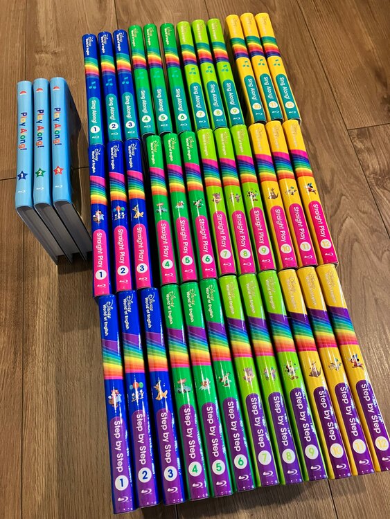 ディズニー英語教材2019/4/17製、保証書あり（ベビー用品）の商品画像 - 査定依頼日：2025年4月19日 - 最高査定価格：10,000円