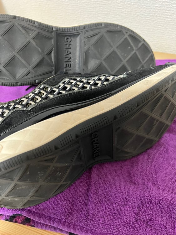 CHANEL スニーカー（ブランド財布・小物）の商品画像 - 査定依頼日：2022年8月21日 - 最高査定価格：41,000円