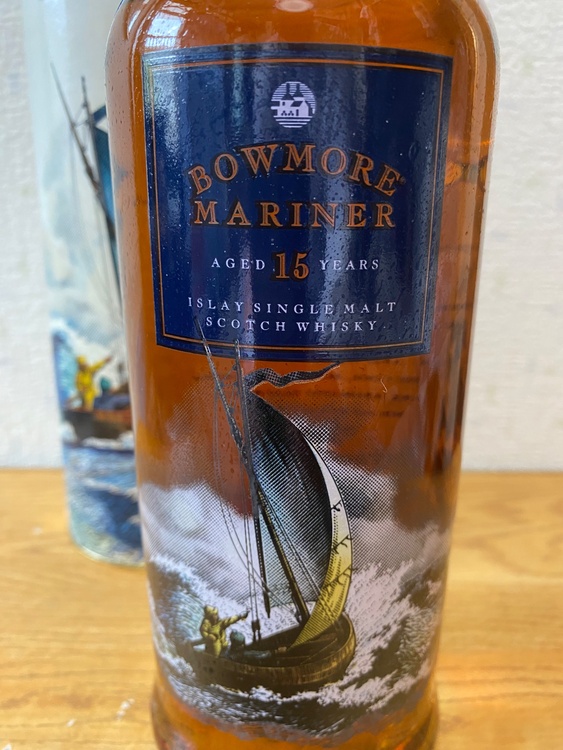 ボウモア 15年 マリナー 750ml 43% シルクプリント　旧ボトル（お酒）の商品画像 - 査定依頼日：2026年5月22日 - 最高査定価格：274,000円